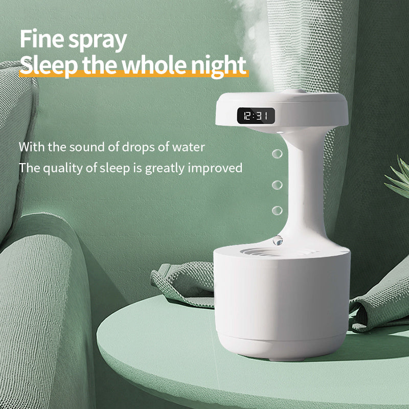 Anti Gravity Water Drop Aroma Diffuser - Single Arm New Design - Air Humidifier - Yoga Diffuser