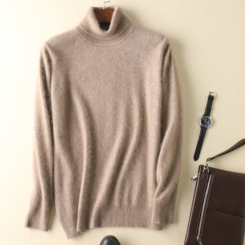 Loose and thick plus size warm wool  sweater