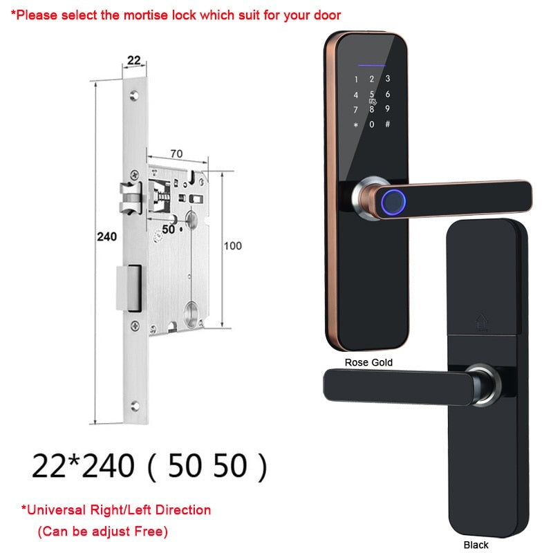 Wifi Electronic Smart Door Lock