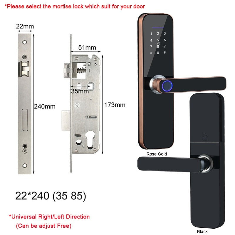 Wifi Electronic Smart Door Lock