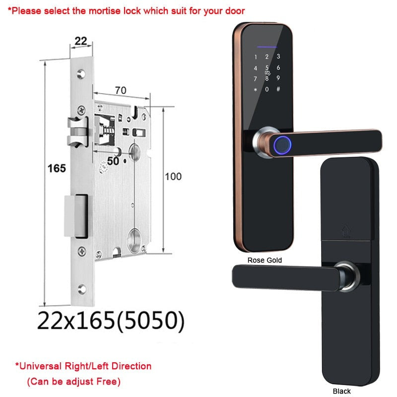 Wifi Electronic Smart Door Lock