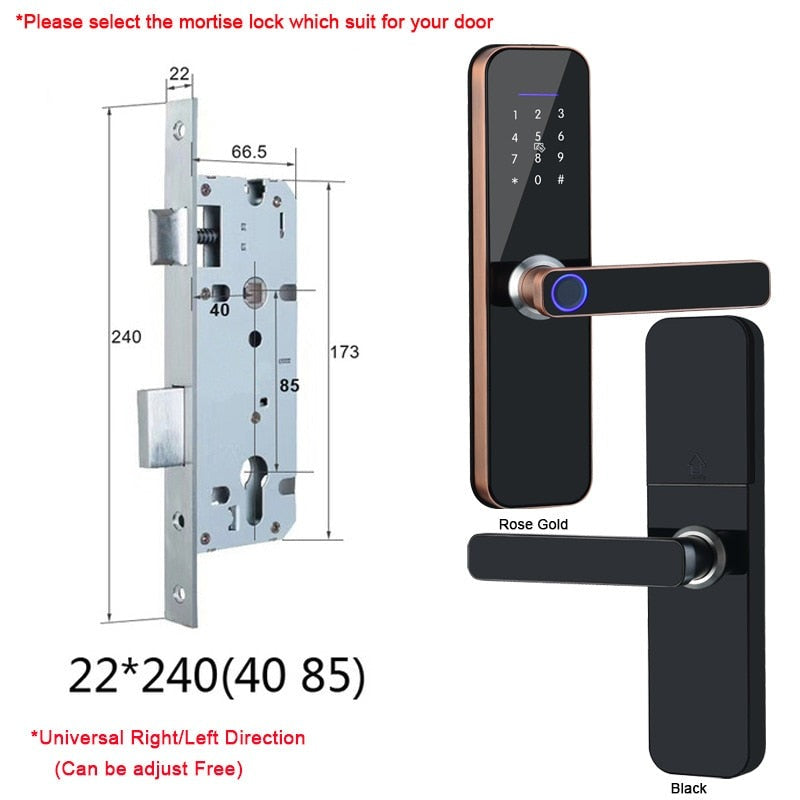 Wifi Electronic Smart Door Lock