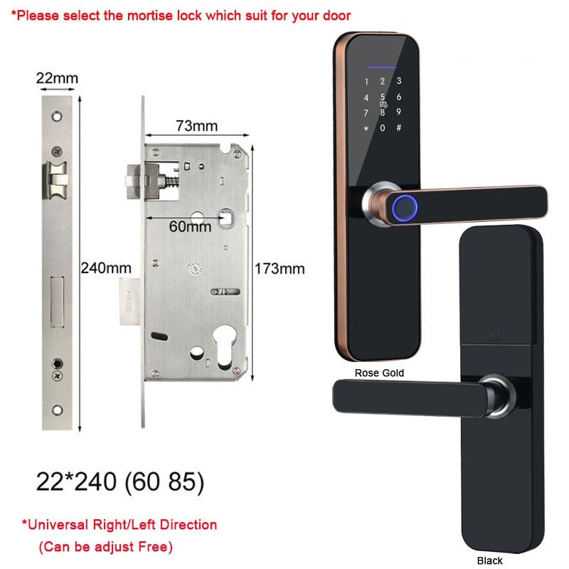 Wifi Electronic Smart Door Lock