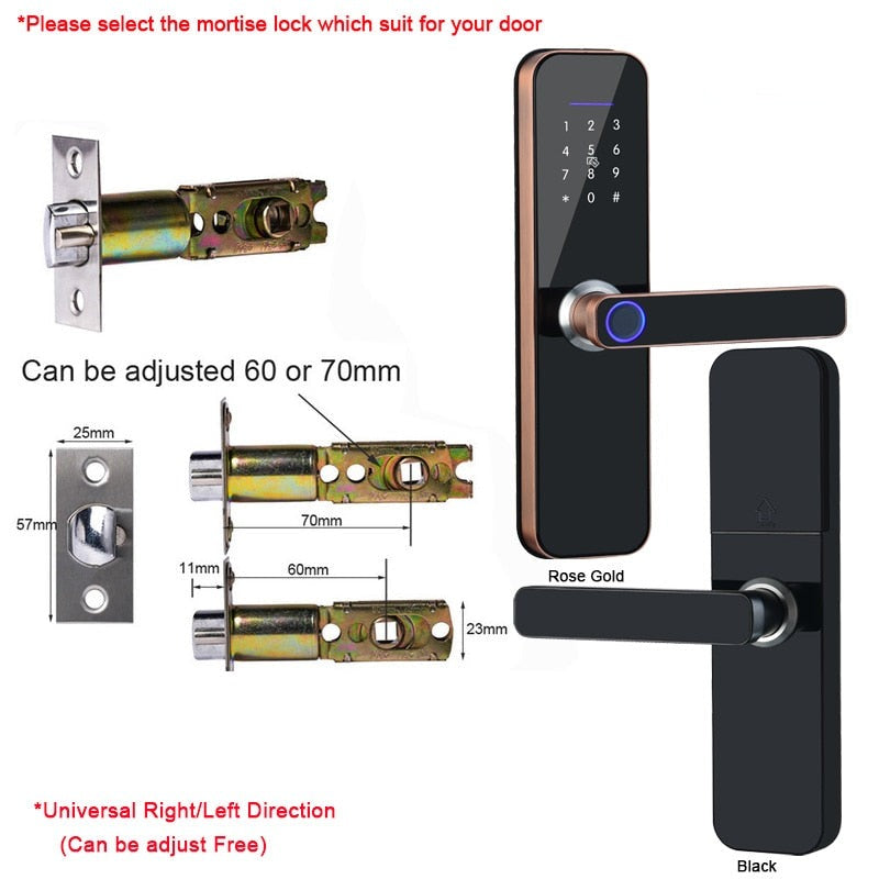 Wifi Electronic Smart Door Lock