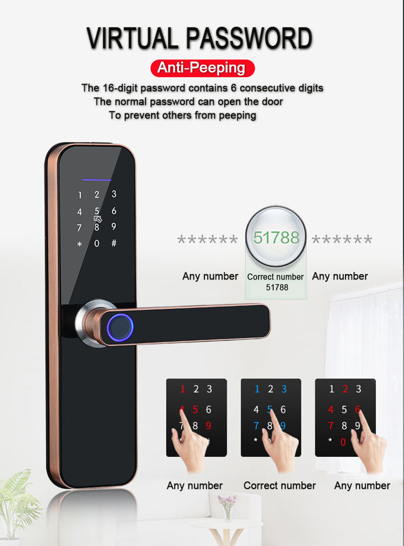 Wifi Electronic Smart Door Lock