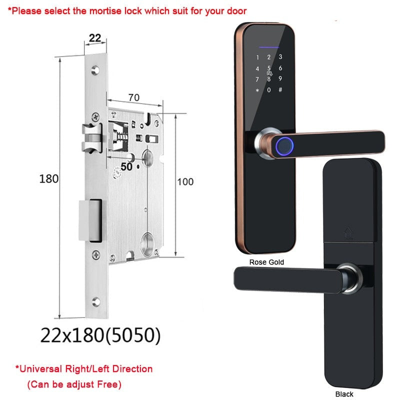 Wifi Electronic Smart Door Lock