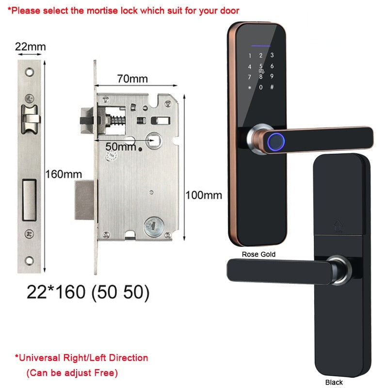 Wifi Electronic Smart Door Lock