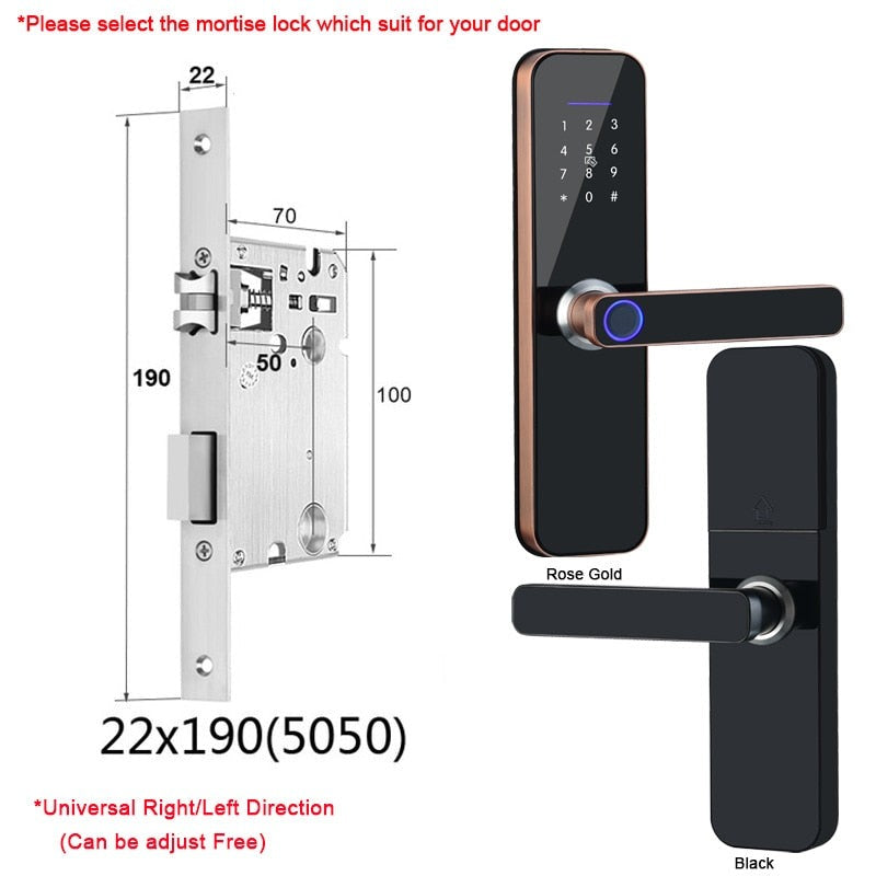 Wifi Electronic Smart Door Lock