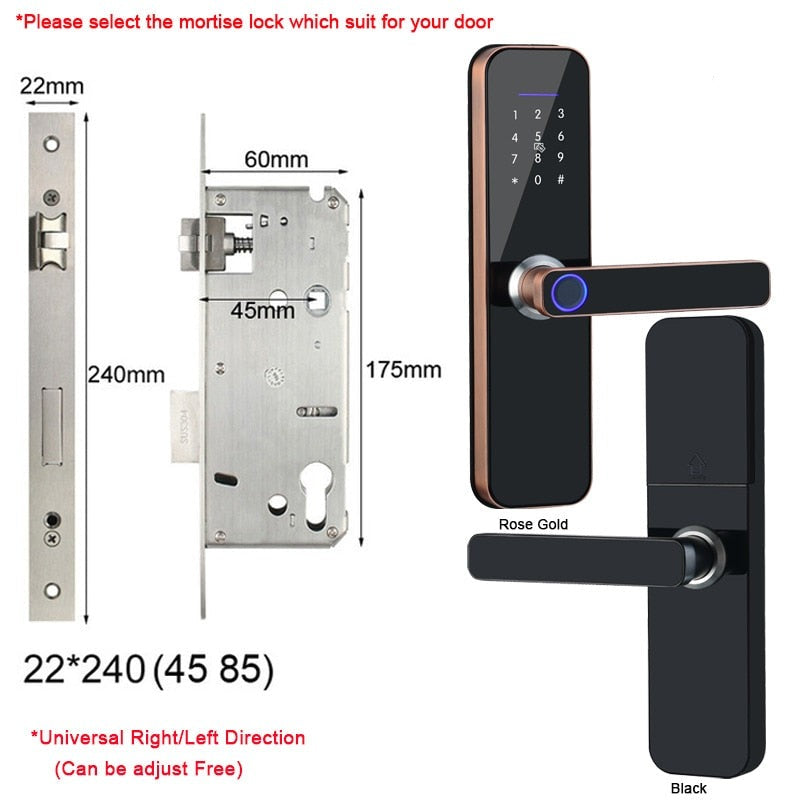 Wifi Electronic Smart Door Lock