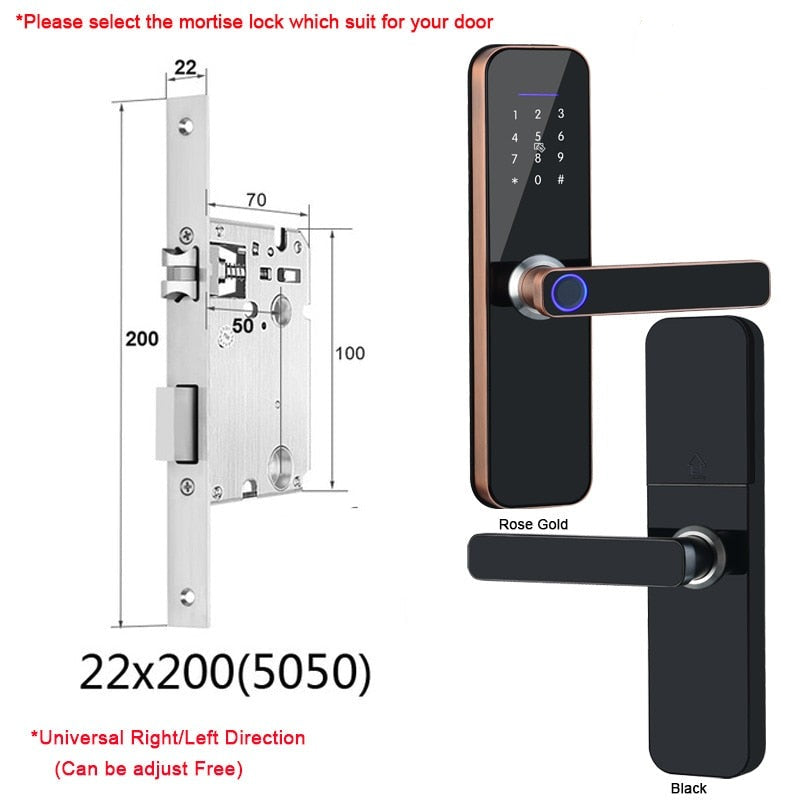 Wifi Electronic Smart Door Lock