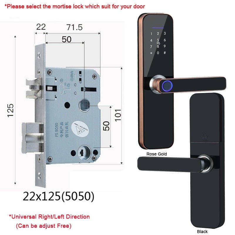 Wifi Electronic Smart Door Lock