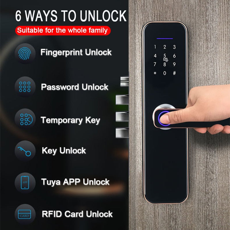 Wifi Electronic Smart Door Lock