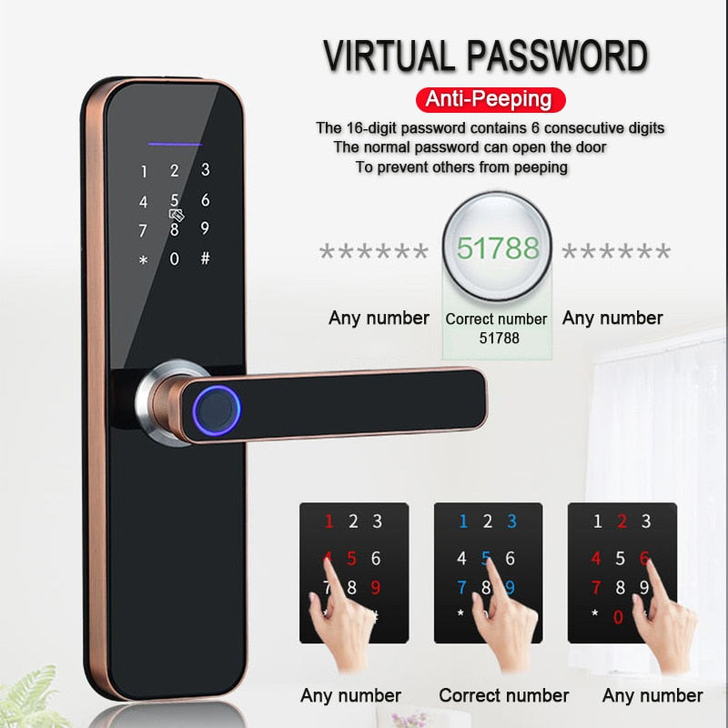 Wifi Electronic Smart Door Lock