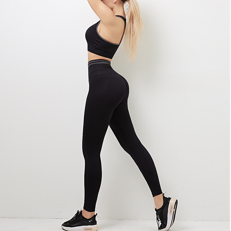 Women Workout Activewear Sports-Bra Outfit Leggings Seamless Fitness High-Waist New Gym - Image 10