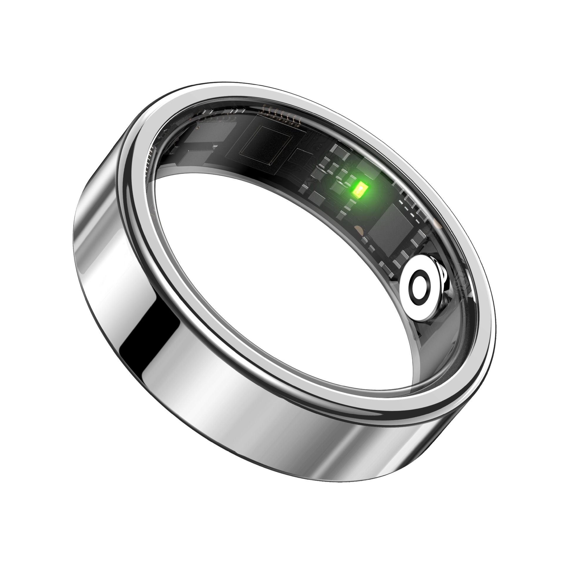 Ultra-narrow SR09 Sports Fitness Heart Rate Blood Oxygen Sleep Tracking Monitoring Smart Ring - Image 5